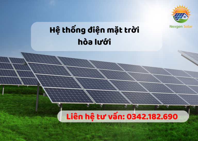 Hệ thống điện mặt trời hòa lưới là gì?