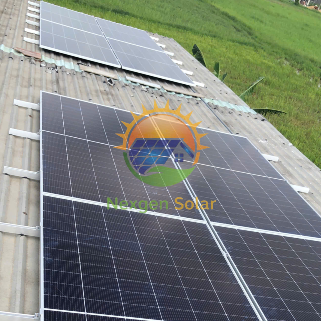 Dự án Điện mặt trời Hybird 7.4kWp dành cho hộ gia đình tại Long An